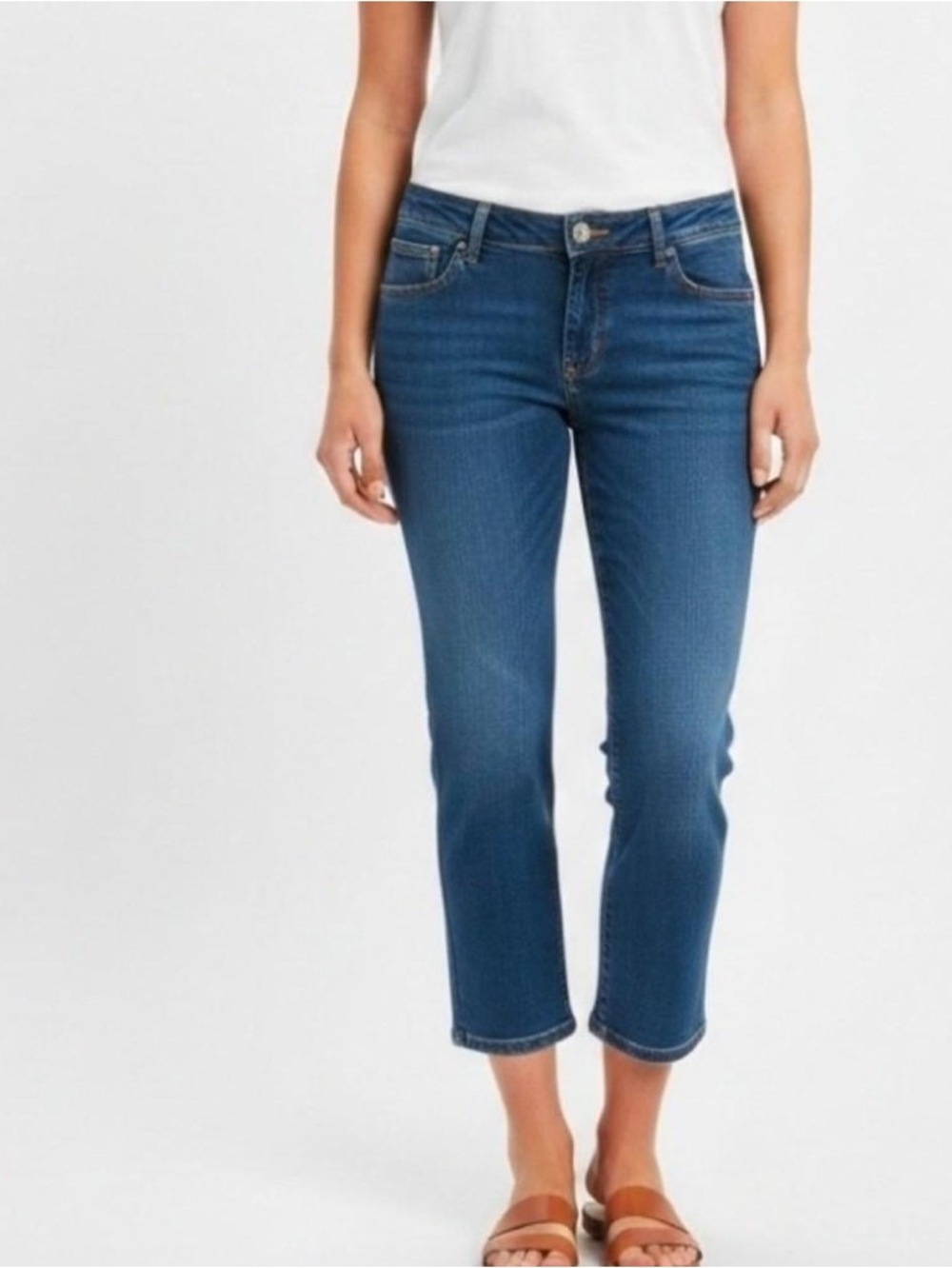 Levi’s Denim Capri  Perfectly Slimming Capri 512 Denim Capri EUC